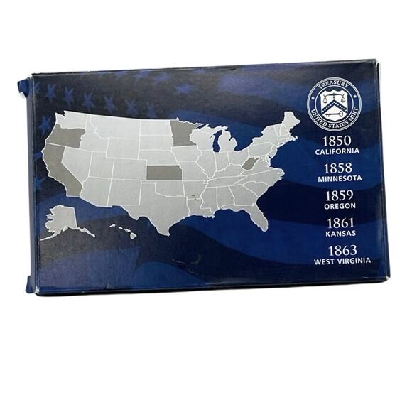 2005 US Mint State Quarters Proof Set Holiday Collector Edition - Picture 4 of 8